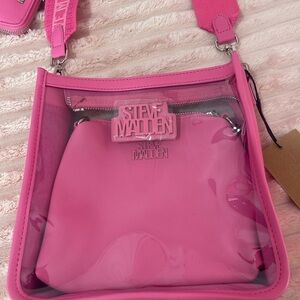 NWT Steve Madden Clear bag